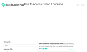 Onlineeducationplaza.com thumbnail