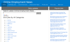 Onlineemploymentnews.com thumbnail