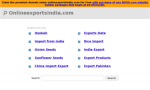 Onlineexportsindia.com thumbnail
