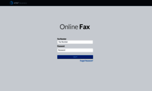 Onlinefax.att.com thumbnail