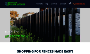 Onlinefencesupplies.com.au thumbnail