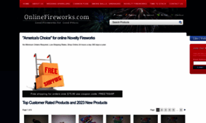 Onlinefireworks.com thumbnail