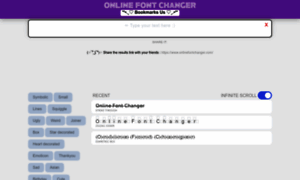 Onlinefontchanger.com thumbnail