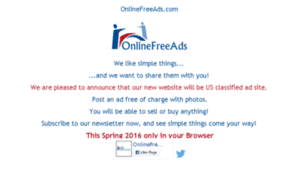 Onlinefreeads.com thumbnail