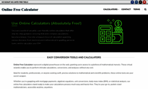 Onlinefreecalculator.com thumbnail