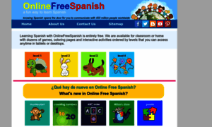 Onlinefreespanish.com thumbnail