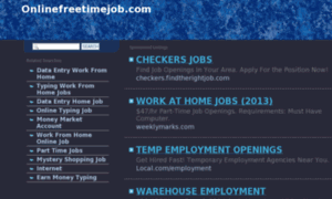 Onlinefreetimejob.com thumbnail