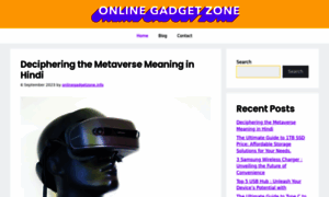 Onlinegadgetzone.info thumbnail