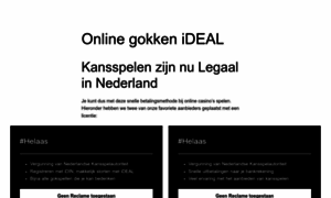 Onlinegokkenideal.nl thumbnail