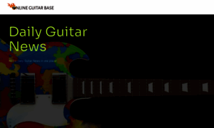 Onlineguitarbase.com thumbnail