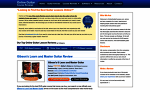 Onlineguitarcourses.com thumbnail