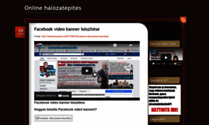 Onlinehalozatepites.wordpress.com thumbnail