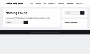 Onlinehelphindi.com thumbnail