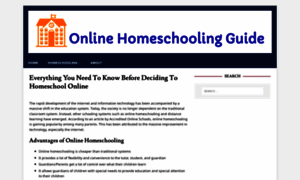 Onlinehomeschoolingguide.com thumbnail