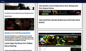 Onlinehorseracebetting.ca thumbnail