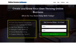 Onlineincomeachievers.com thumbnail