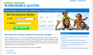 Onlineinstantinsurancequotes.net thumbnail