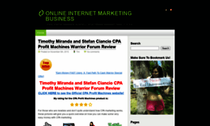 Onlineinternetmarketingbusiness.net thumbnail