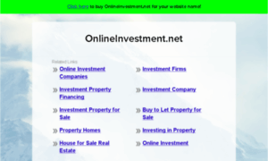 Onlineinvestment.net thumbnail
