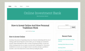Onlineinvestmentbank.org thumbnail