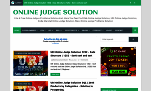 Onlinejudgesolution.blogspot.in thumbnail