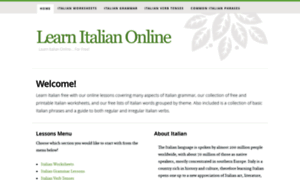 Onlinelearnitalian.com thumbnail