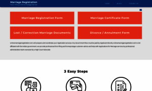 Onlinemarriageregistration.com thumbnail