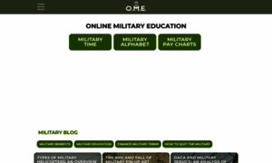 Onlinemilitaryeducation.org thumbnail