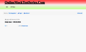 Onlinemocktestseries.com thumbnail