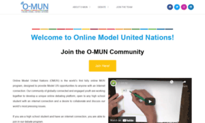 Onlinemodelunitednations.org thumbnail