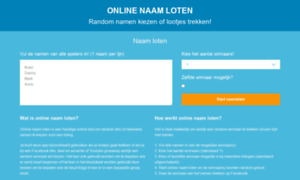 Onlinenaamloten.nl thumbnail