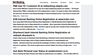 Onlinenet-banking.in thumbnail