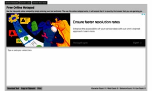 Onlinenotepad.net thumbnail