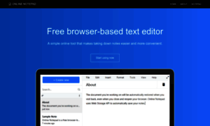 Onlinenotepad.org thumbnail