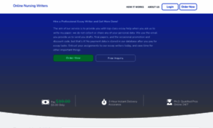 Onlinenursingwriters.com thumbnail