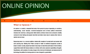 Onlineopinion.in thumbnail