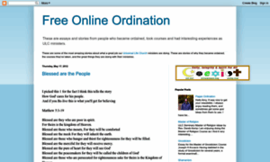 Onlineordination.blogspot.com thumbnail