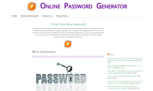 Onlinepasswordgenerator.com thumbnail