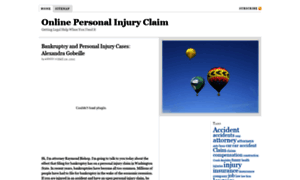 Onlinepersonalinjuryclaim.org thumbnail