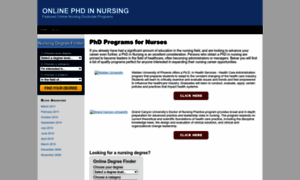 Onlinephdinnursing.com thumbnail