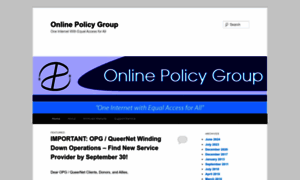 Onlinepolicy.org thumbnail