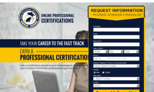 Onlineprofessionalcertifications.com thumbnail