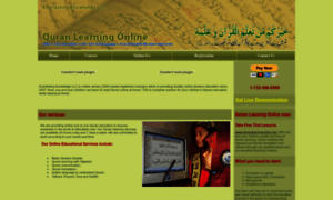 Onlinequranlearning.com thumbnail