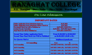 Onlineranaghatcollege.org thumbnail