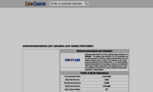 Onlinereviewmarket.com.cutercounter.com thumbnail