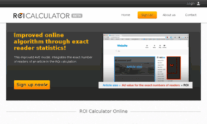 Onlineroicalculator.com thumbnail