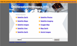 Onlinesatelliteimages.info thumbnail