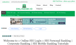 Onlinesbinetbanking.co.in thumbnail