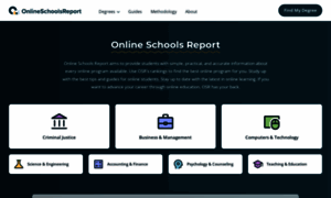 Onlineschoolsreport.com thumbnail
