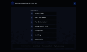 Onlinescratchcards.com.au thumbnail